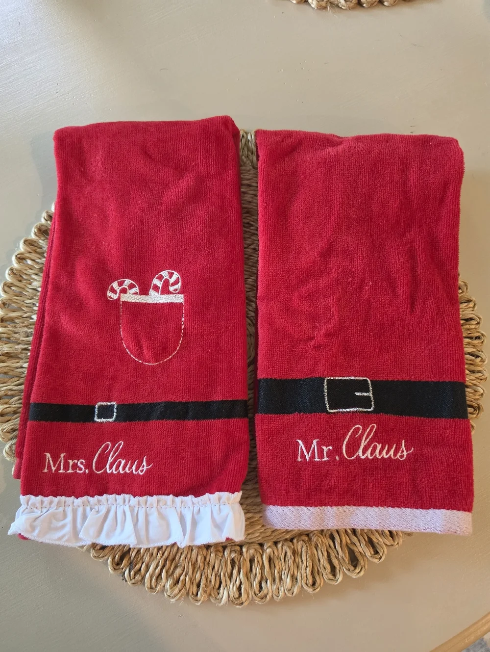 Christmas Hand Towel Set
